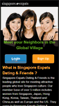 Mobile Screenshot of dating.singaporeexpats.com