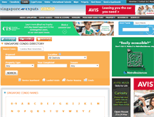 Tablet Screenshot of condo.singaporeexpats.com