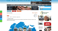 Desktop Screenshot of maps.singaporeexpats.com