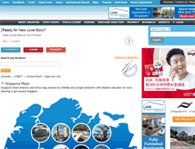 Tablet Screenshot of maps.singaporeexpats.com